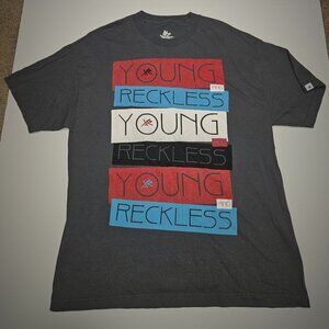 Men's Young & Reckless  T-Shirt- Size X-Large